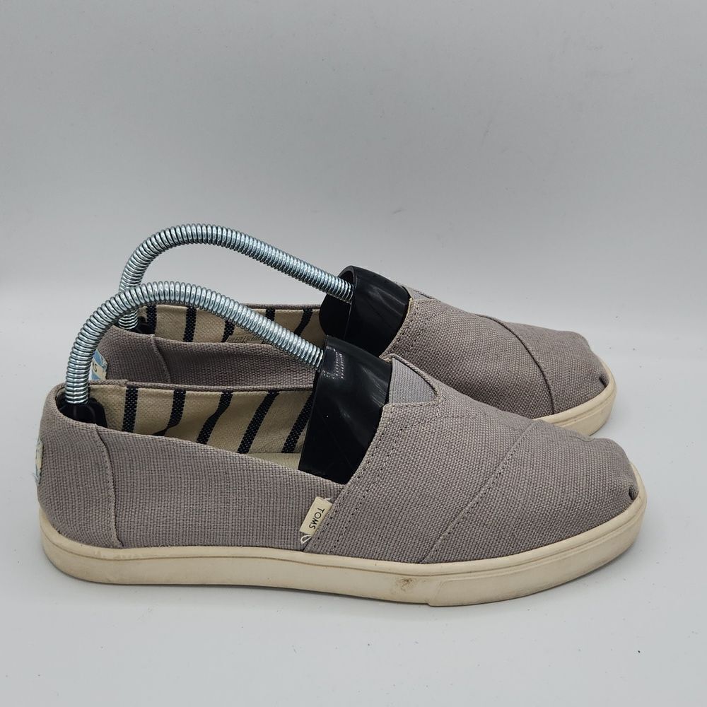 Toms Alpargata Cupsole Grey Heritage Canvas Slip On